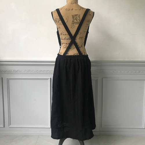 オーシバル タグ付き サロペット スカート 無地 ORCIVAL オーチバル・オーシバル サロペットスカート ジャンパー