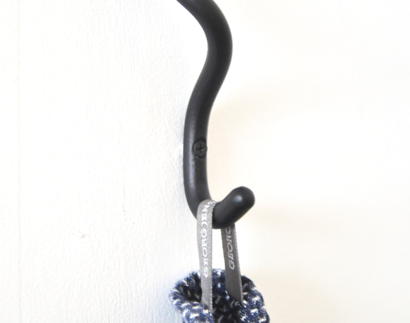 ウェーブハンガー　シングル　（フック・ハンガー・タオル掛け・カバン掛け・タオルハンガー ・ハンガーラック） 8枚目の画像