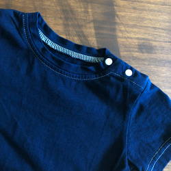 藍染　ベビーTシャツ 2枚目の画像