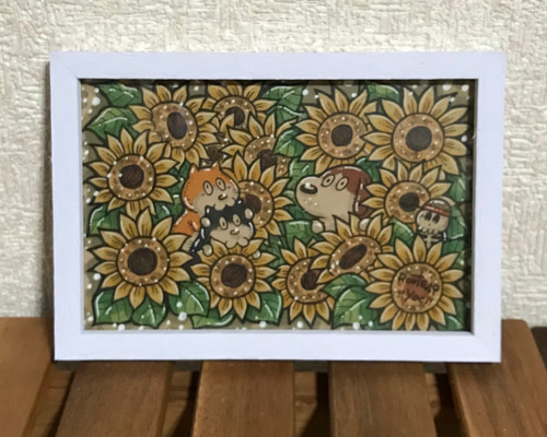 絵画　生き物　花　作品 第3回個展（花・樹木編） ｜ 黄昏への道