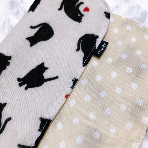 大きめ*猫CAT*やわらかガーゼハンカチ4枚セット*ハンドメイド 9314_1b.jpg