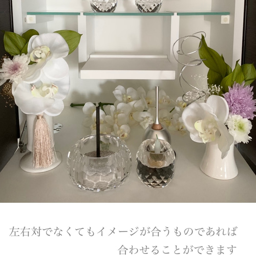 OPP-001 お供え用/胡蝶蘭とことね菊の仏花／納骨堂や狭いスペースの