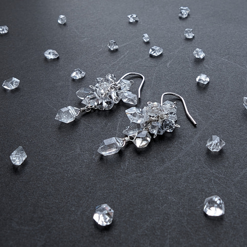 mederu jewelr 水晶ピアス Crystal Pierce _ LABO24SSP03 – MEDERU
