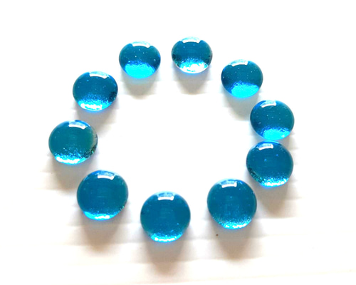 ガラスナギット ガラスナギット 水色 10個 その他素材 Ruriart Gift部 るりあーと