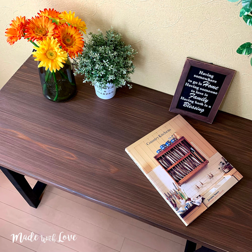 プロフィールを必ずご覧ください【2色の木製テーブル/棚付き】コンソール/店舗ディスプレイ/カフェ