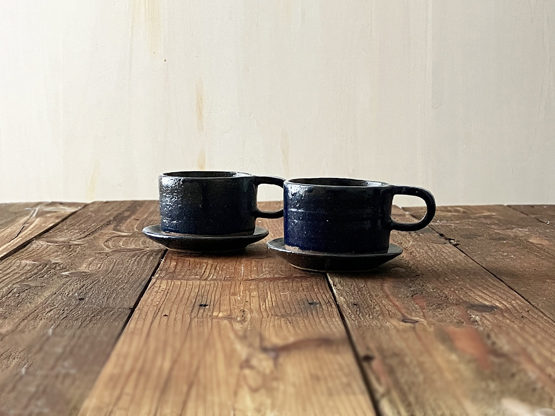 コーヒーカップ＆ソーサー　ペア