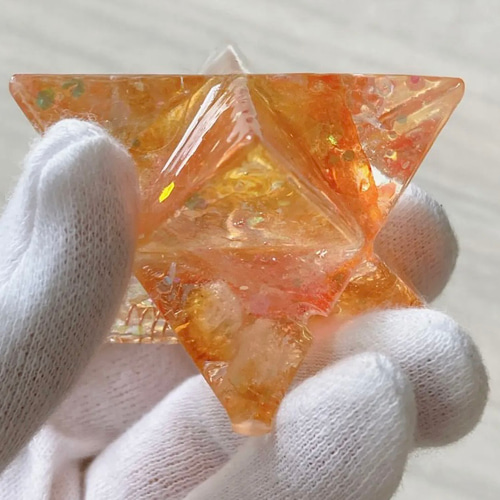 幸運引き寄せ♡オルゴナイト マカバスター マルカバスター