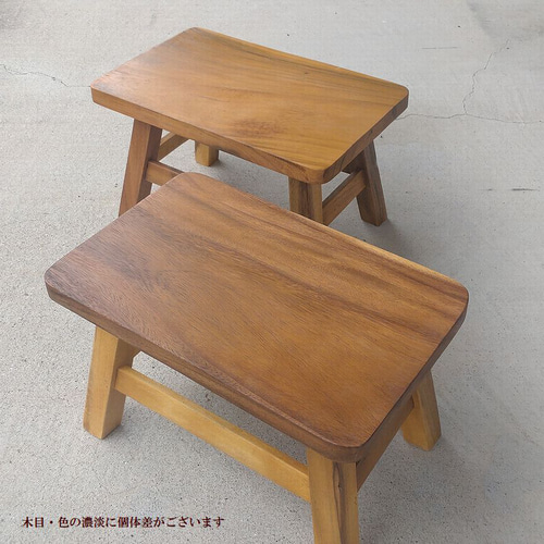 モンキーポッド 椅子 スツール キッズチェア 花台 サイド