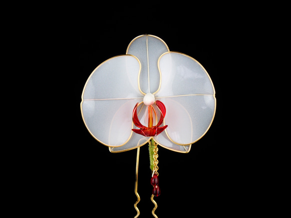 胡蝶蘭かんざし 一輪タイプ（特価） 2枚目の画像