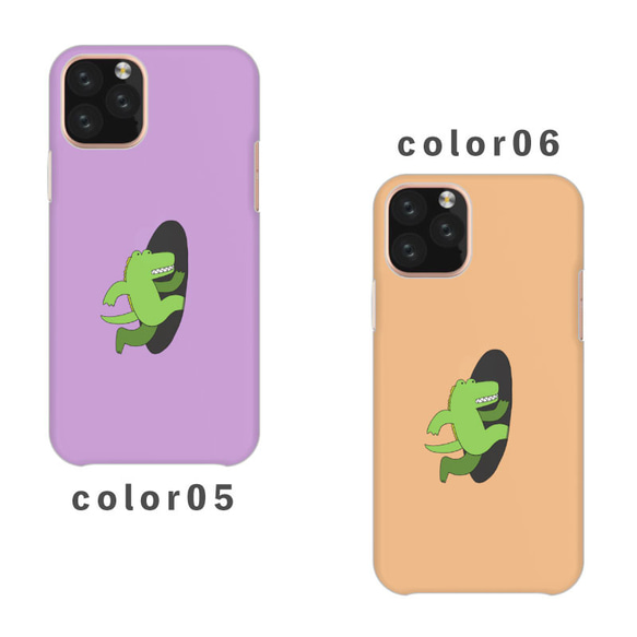 鱷魚經蟲洞動物插圖相容於所有型號智慧型手機後蓋類型硬殼 NLFT-HARD-05u 第4張的照片
