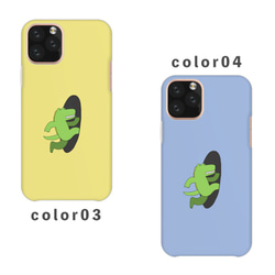 鱷魚經蟲洞動物插圖相容於所有型號智慧型手機後蓋類型硬殼 NLFT-HARD-05u 第3張的照片