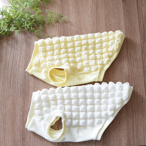 犬服 ぽこぽこポップコーン生地タンクトップ 5色 ペット服