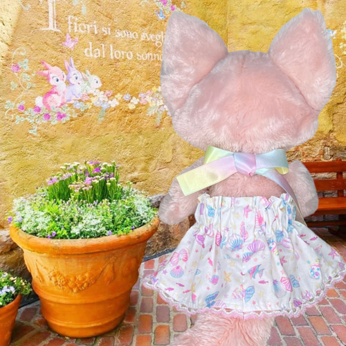 夏いっぱいのサンドレス リーナベル シェリーメイ ぬいぐるみ handmade