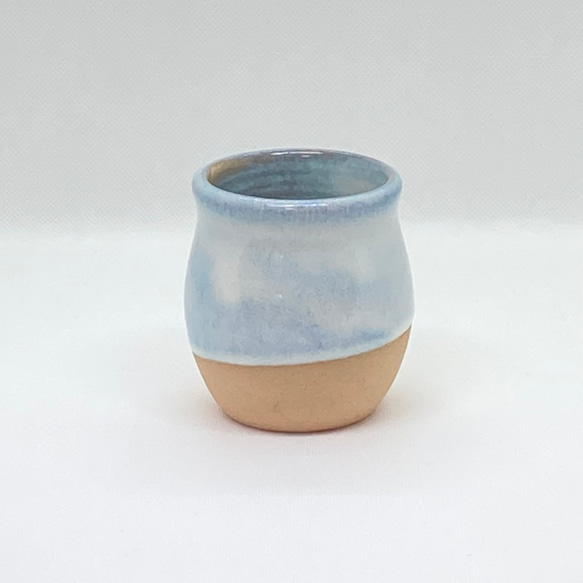 湯呑み・フリーカップ（ペア）　〜青白釉・べっ甲釉〜 4枚目の画像