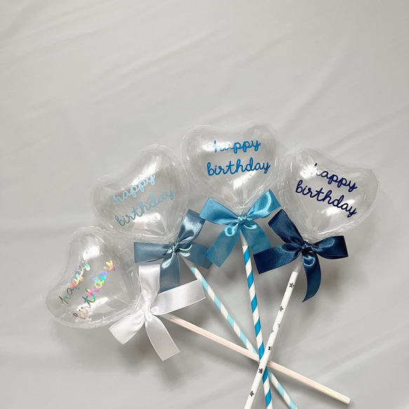 "推しのいる生活”　clear stick balloon 5枚目の画像