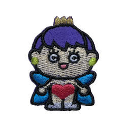 刺繍ワッペン　お姫様【フェアリー】 1枚目の画像