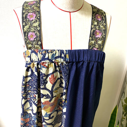 一点物】MALION vintage ヴィンテージリメイクワンピース 一点物