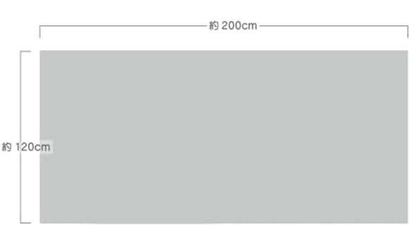 インド　ルンギー　チェック生地　約120cm×約2mくらい①グレー×ブルー 4枚目の画像