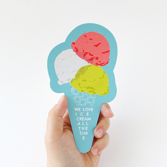 ice cream｜メッセージカード 4枚目の画像