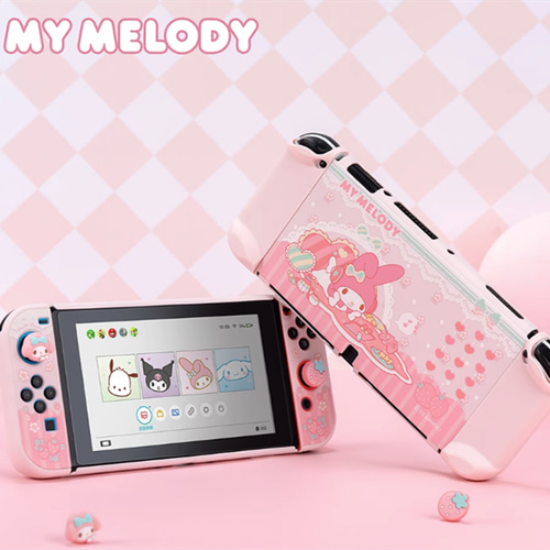 Nintendo Switch Lite ピンク ピカチュウケースジャンク品 eXtremeRate Nintendo Switch Lite用交換フルセットシェル＆ABXY