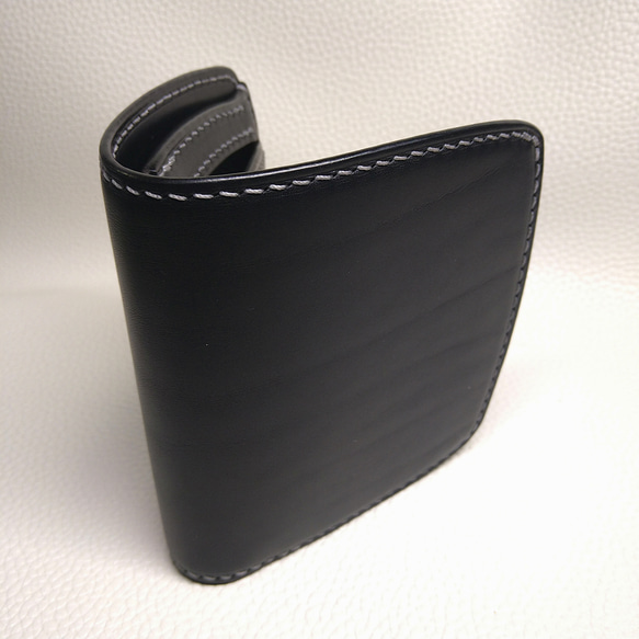 コンパクトウォレット 〜Compact billfold wallet black〜 1枚目の画像