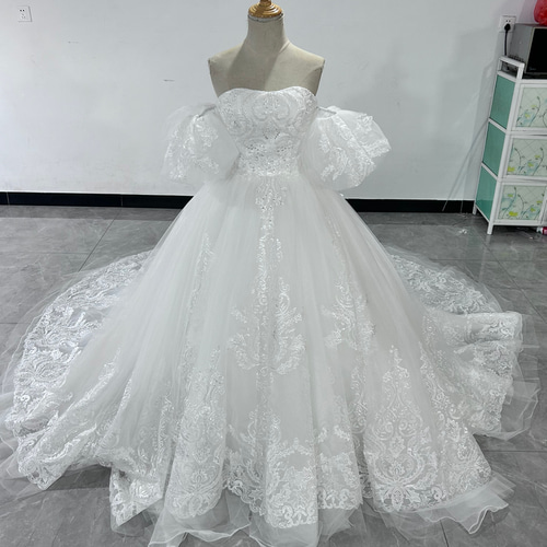 The urban blandress】チュールドレス 結婚式前撮り