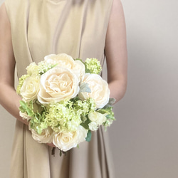 【特別価格】Wedding bouquet - White＆Green- 2枚目の画像