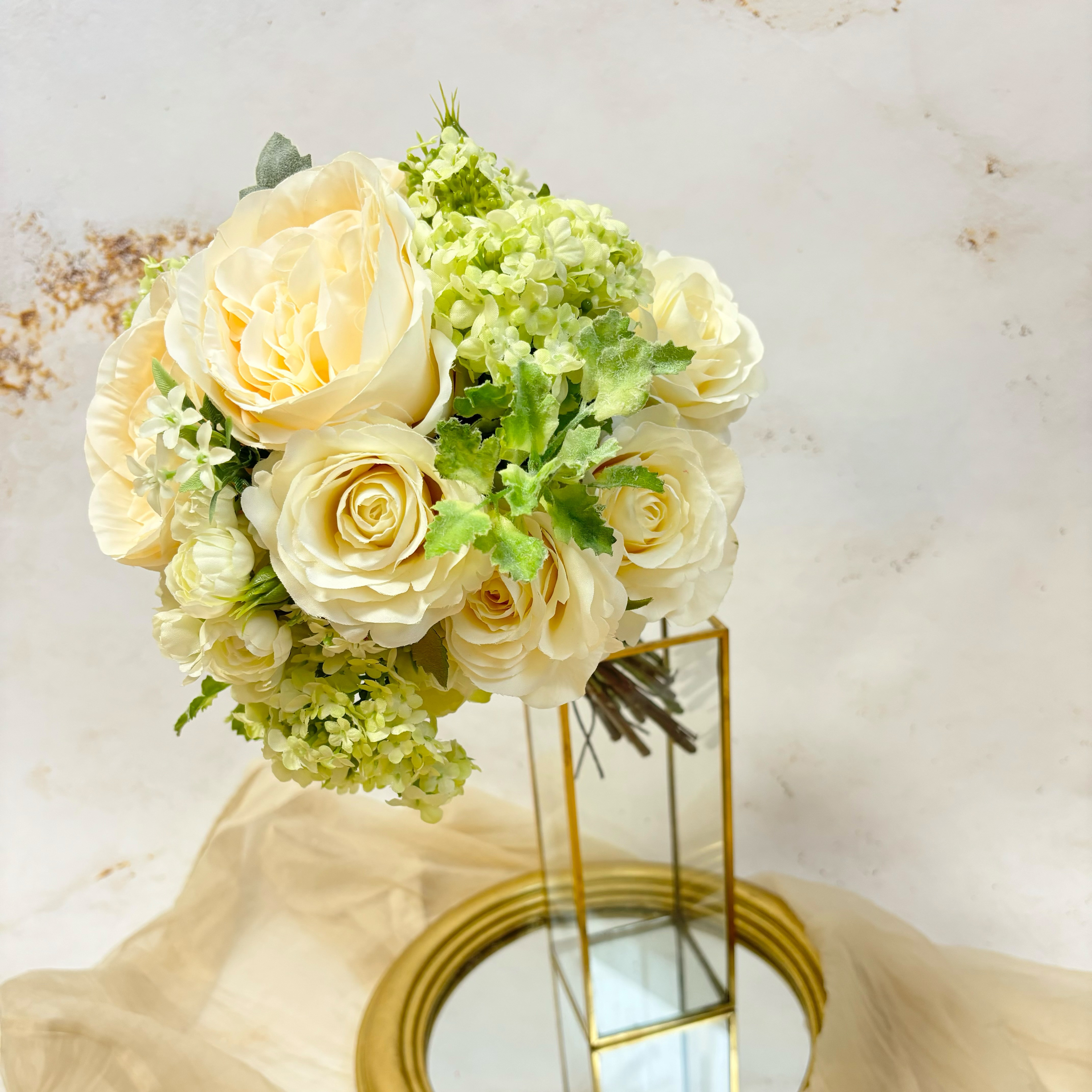 【特別価格】Wedding bouquet - White＆Green-