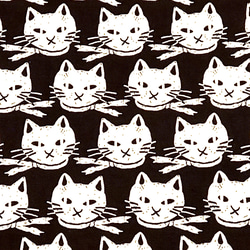 【文庫本サイズ】リボン猫柄ブックカバー♪ 3枚目の画像
