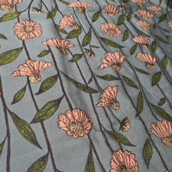 レトロ 花柄 布 ジャガード生地 厚手 シック 生地 creamsoda 通販