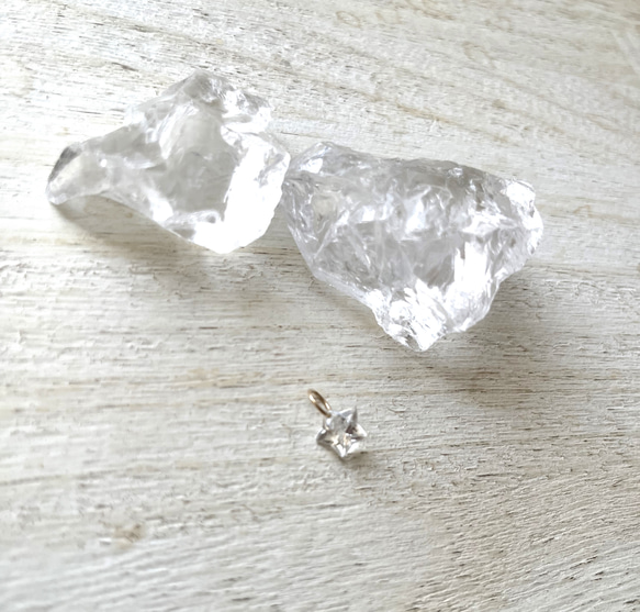 キラキラクリスタルSTARチャーム ペンダントトップ ☆GRIAN☆グリーアン 通販｜Creema(クリーマ)