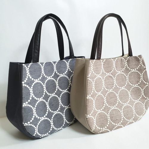 ミナペルホネン タンバリン ネイビー トートバッグ バック tambourine