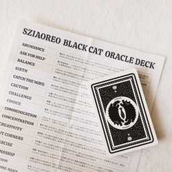 SZIAOREO Black Cat Oracle Deck 10枚目の画像