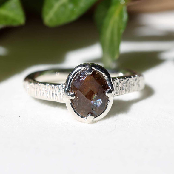 奈良県産レインボーガーネット・リング【12号】-3 指輪・リング m.u.m