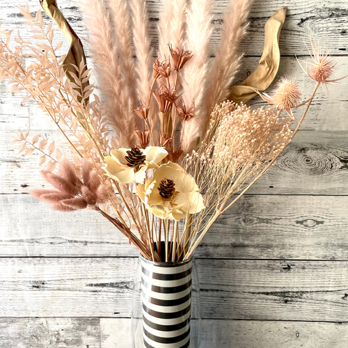 ドライフラワー くすみピンクのインテリア そのまま飾るだけ 花束にも