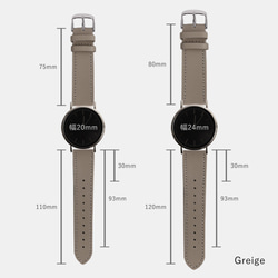 選べるバックル　イタリアンレザー　本革　時計　Watch Band 002 (separate)#mm00000551 5枚目の画像
