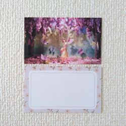 【送料無料】メッセージカード12枚セット（6種類×各2枚）★ジオラマ・アート写真 7枚目の画像