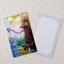【送料無料】メッセージカード12枚セット（6種類×各2枚）★ジオラマ・アート写真 3枚目の画像