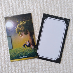 【送料無料】メッセージカード12枚セット（6種類×各2枚）★ジオラマ・アート写真 4枚目の画像