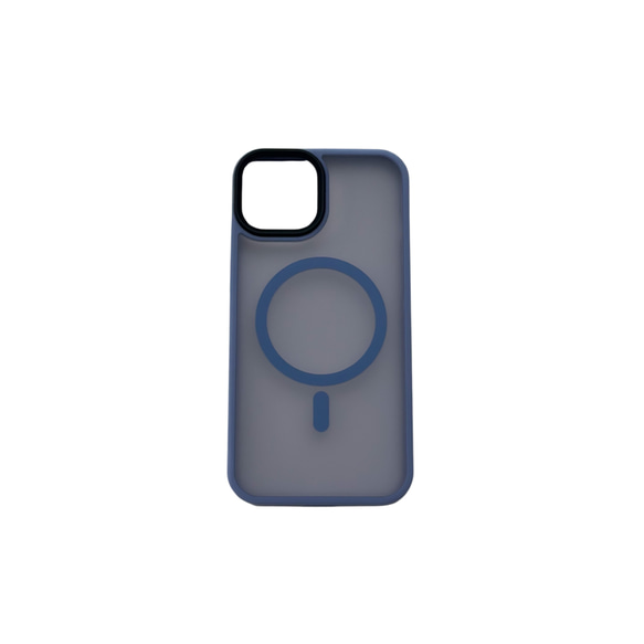 【MagSafe対応】MGJ スマホケース　ライトブルー　対応機種：iPhone14シリーズ　 1枚目の画像