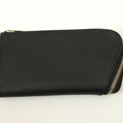 受注製作　長財布　SYNC Twisted zipper wallet (Italy horse hide) 2枚目の画像