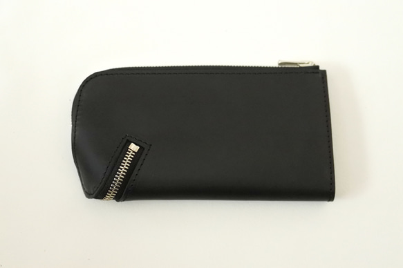 受注製作　長財布　SYNC Twisted zipper wallet (Italy horse hide) 3枚目の画像