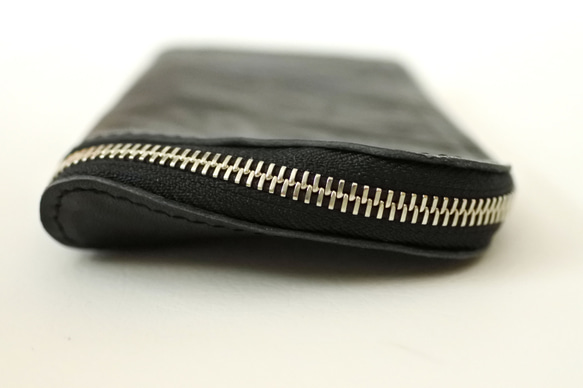 受注製作　長財布　SYNC Twisted zipper wallet (Portugal horse hide) 7枚目の画像