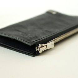 受注製作　長財布　SYNC Twisted zipper wallet (Portugal horse hide) 5枚目の画像