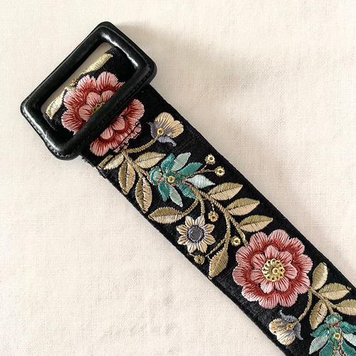 HUMAN MADE ダック刺繍 ベルト 刺繍ベルト(ONE SIZE ライトブラウン): ファッション雑貨｜Right