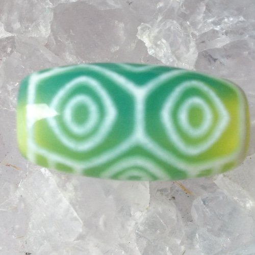 remonさま✨白玉髄✨龍眼天珠 極上✨緑玉髄✨龍眼天