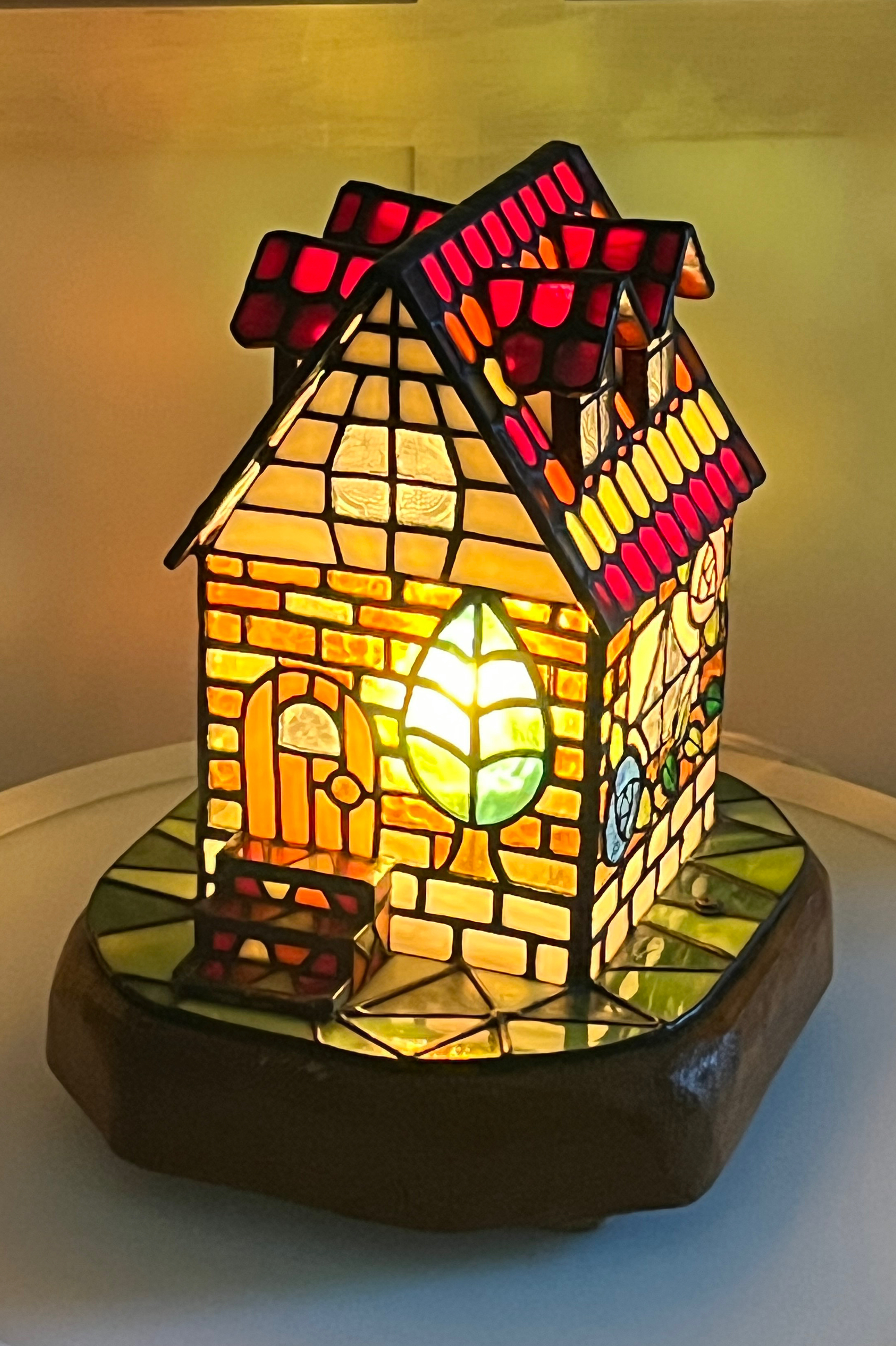 森のハウスランプ