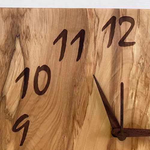 木の時計＜栃＞ 壁掛け時計 toc-1103 掛け時計・置き時計