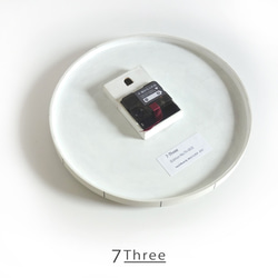 手作りの掛け時計　MUU CLOCK 7-Three (2023)おしゃれな時計　インテリア シンプルデザイン 白系　 7枚目の画像