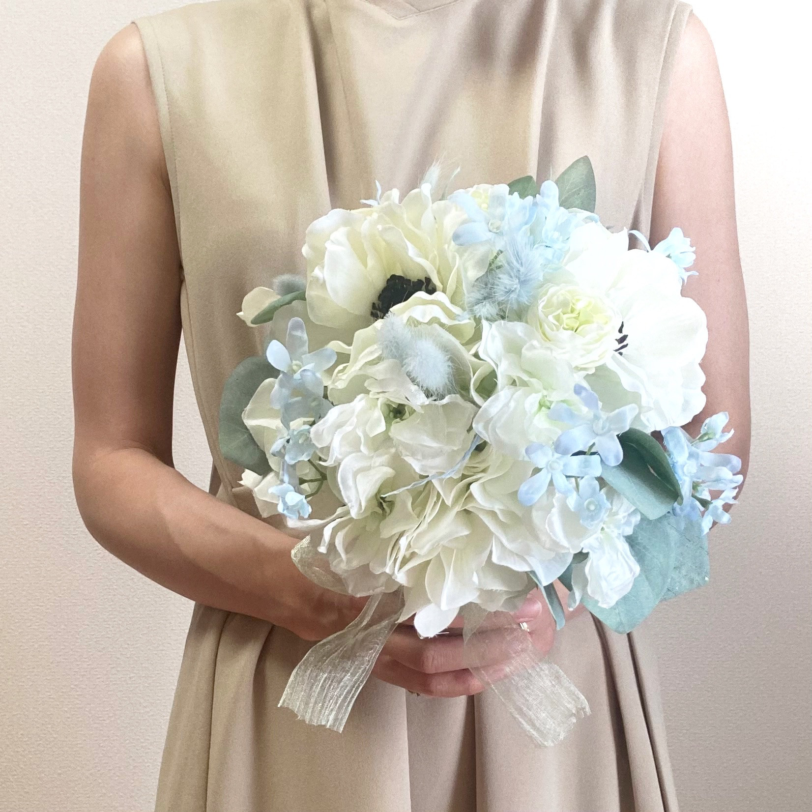 【特別価格】Weddingbouquet -アネモネ- ウェディングブーケ　クラッチブーケ